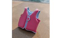 Buoyant Kids Swim Vest with Zipper Zippered Children's Flotation Vest Safely Fastened Long-Lasting for Toddlers, Beginners, Swimming Pool, Beach