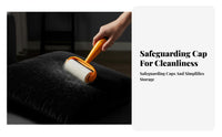 Carrot-Shaped Sticky roller tool Tear-removable Sheets Sticky roller tool Strong Adhesion