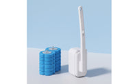 Wall Mounted Toilet Brush and Holder Long-Handled for Bathroom