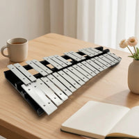 30-Note Xylophone Educational 30-Note Percussion Instrument Glockenspiel for Beginners, Home Practice