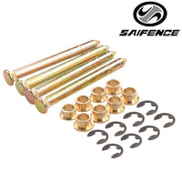 Door Hinge Bushing Repair Kit for Ford Trucks and SUVs, Front Door, Iron, Natural Color
