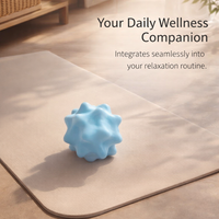 Peanut Massage Ball for Deep Tissue , Foot for Athletes, Hard for Back Muscle Relaxation