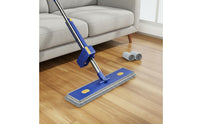 Hands Flat Mop Lightweight Self-Wringing Floor Mop Upright Storage for Hardwood Floors, Washroom