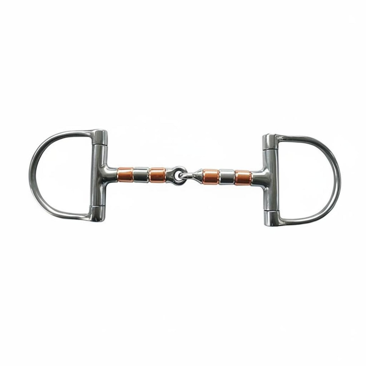Stainless Steel Riding Gear Bit D-Shaped Soft Control to Clean Equestrian Gear for Equestrians