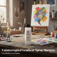 210 Ml Water-Based Acrylic Paint Thinner Even Finish Airbrour Nationh Medium Slow-Drying Flow Improver Maintains Color Quality for Modelers, Hobbyists, Artists, Airbrour Nationhing
