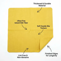 Soft Microfiber Cleaning Cloths 20x20cm, Individually Packaged Cleaning Cloths, Microfiber Cleaning Cloths Bulk, Soft Microfiber Cleaning Cloths