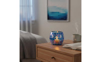 Mosaic Glass Candle Holder Table Centerpiece Mosaic Candle Holder Romantic Home Decor Decoration for DIY Enthusiasts, Spa