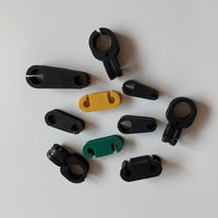 Air Conditioner Copper Pipe Rubber Vibration Damper Blocks for Heat Pumps and Air Blowers