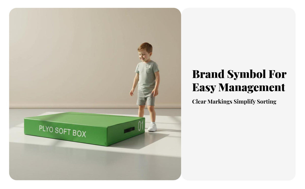 4 Pieces Stackable Design 4-Level Foam leap Trainer Adjustable Height Triple-function Foam leap Box Non-Slip Base Training Steps Easy to Clean for Gymnastics Coaches, Beginners, School, HIIT exercises, Home, Playroom