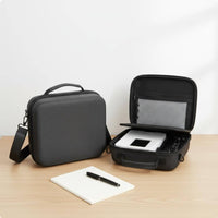 Detachable Shoulder Strap Photo Printer Travel Case Wear-Resistant Material Portable Printer Case Internal Mesh Pocket Custom Molded Interior for Travelers