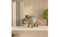 Pachyrhinosaurus Figure Realistic Pachyrhinosaurus Model Detailed Dinosaur Model with Frill for Dioramas