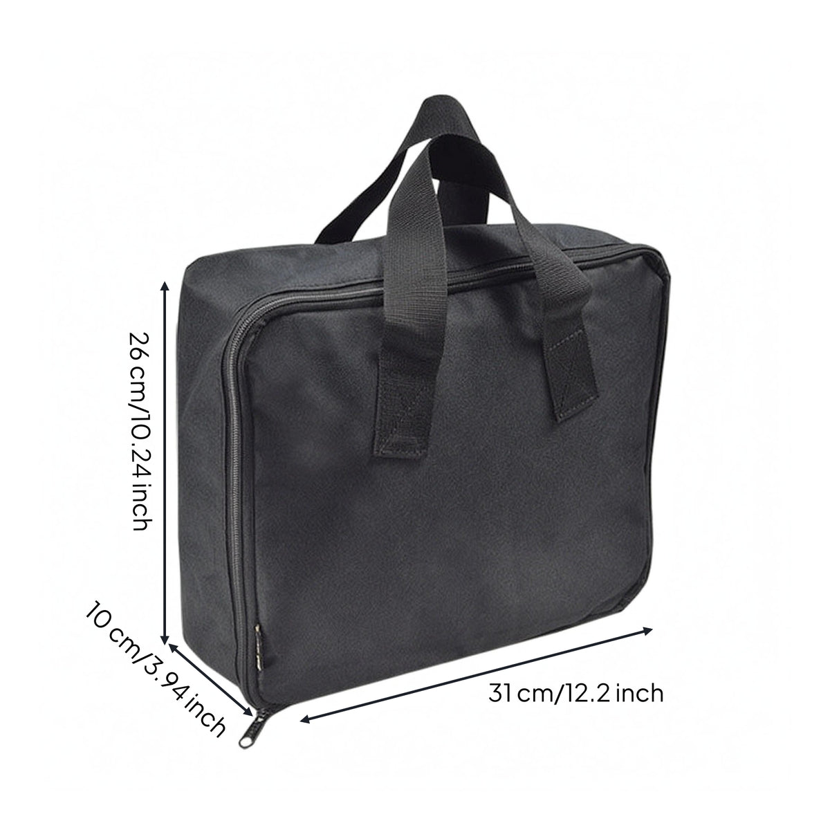 600D Oxford Material Scuba Regulator Storage Bag Soft-Sided Scuba Regulator Bag Zipper Closure Single Compartment