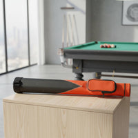Padded Protection 2-Piece Cue Case Accessory Pocket Soft Pool Cue Bag Waterproof Pool Stick Carrying Bag Dustproof for Travel