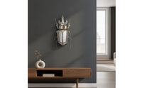 Mirrored Creative Beetle Decorative Mirror Reflective Sculpture with Mirror Geometric Beetle Wall Decor Nature-Inspired for Art Collectors, Living Room, Entryway