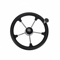 Marine Steering Wheel with Knob Boat Steering Wheel Non-Slip Grip