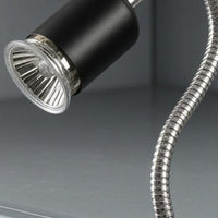 Timed Dimming Switch Clamp Basking Lamp Reflective Interior Gooseneck Basking Lamp Metal Body UK Plug for Reptiles, Pets