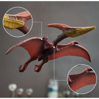 Pteranodon Figurine Prehistoric Pteranodon Figure Pterodactyl Toy Detailed Flying Reptile Figure Realistic for Dinosaur Lovers