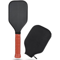Frosted Carbon Fiber Pickleball Paddle with Sweet Spot, Training and Competition Mini Paddle
