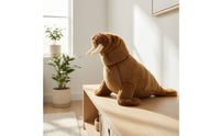 Walrus Stuffed Toy Soft Walrus Stuffed Animal Realistic High Quality for Children, Playroom, Bedroom