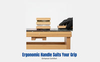 Outdoor Ski Board Brush Set for Waxing, Polishing, Cleaning, Brass, Nylon, Horsehair