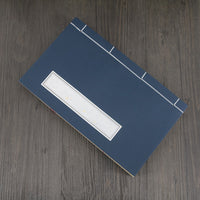 Calligraphy Practice Paper Thread-Bound Book for Small Regular Script Copying Sutras Red Eight-Line Pure Copying Book