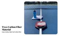 Paddle Racket Super-Lightweight Carbon Fiber Paddle Racket Thermoformed for Competitive Athletes, Adults, Competition, Tournament Play, Training