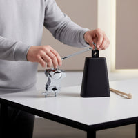Cowbell with Clamp Adjustable Drum Cowbell Set Easy to Install Percussion Accessory for Drummers, Percussionists