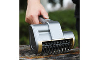 Interchangeable Heads Motorized Grill Scrubber Water Resistant Cordless BBQ Cleaner Rotating Electric Barbecue Brush Handheld