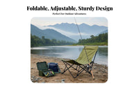 Foldable Collapsible Moon Chair Lightweight Collapsible Stool space-saving Camping Furniture long-lasting for Campers, adventurers, Fishing, Office, voyage, spineyard