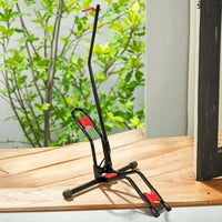 Adjustable Height Vertical Bike Stand Space-Saving Upright Bike Stand No-Drill Vertical Bike Rack Heavy Duty for Cyclists, Riders, Garage, Apartment