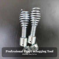 16mm Pipe Dredger Head Flexible Drain Auger Universal Joint Head Plumbing Supply for Lavatory Drains, Kitchen Sinks