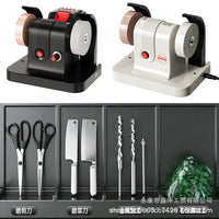 电动砂轮机多功能打磨机家用台式磨刀机小型抛光神器除锈机跨境 美规