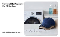 Sweat-Absorbent Anti-Deformation Hat Support Adds Structure Baseball Cap Crown Insert Breathable for Women, Men, Daily Wear, Fashion Styling