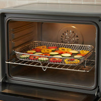 Multi-Purpose Air Fryer Rack Food Grade Air Fryer Grilling Rack Long-Lasting Wire Grilling Basket for Dehydrating