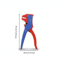 Easy to Use Wire Stripping Pliers Handheld Automatic Wire Stripper Sturdy Tool Compact for Electricians, DIYers, Electrical Installation, Repair Work, Workshop
