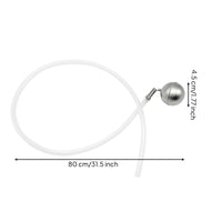 Buoyant Ball Tube Assembly Transparent Floating Ball Immersion Tube Silicone Beer Tubing Polished Keg Accessory Easy to Clean