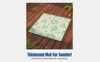 Thick Outdoor Mat, Camping Moisture-Resistant Blanket, Beach Mat, Foldable Tent Ground Pad, Water-Resistant, Geometric & Cartoon