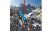Single Plate Descender Portable Aluminum Alloy Descender Multiple Secure Mechanisms Single Plate Rappel Device for Arborists, Climbers