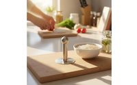 Multipurpose Ejiao Molding Tool Long-Lasting Construction Stainless Steel Food Press Effort-Saving Design Steak Weight Press Non-Stick Surface for Chefs, Bakery