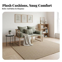 New Chinese design Wrought Iron Luohan Bed Light Luxury Design Seating Furniture Upholstered pad Daybed Multi-Purpose for Interior Designers, Business Owners, Living Room, Hotel Lobby, Reception Area, Office Lounge