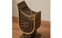 Arabic Style Incense burner Antique Bronze Resin Scent Burner Hollow Carved