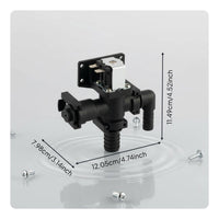 Easy Installation Yacht Toilet Flush Control Compact Design Marine Toilet Control Panel for RV Owners, Caravan