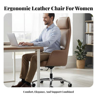 Reclining Computer Chair with Footrest Ergonomic Design Office Furniture Highspine Complete Rotation baseDegree 360-Degree