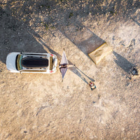 Trailer Hitch Camping Hammock with Spare Tire Bracket