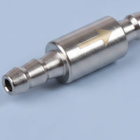 single Way Regulator valve Control Fitting with Barbed Compact Barbed Control Fitting Leak-Resistant for Aquarium Hobbyists