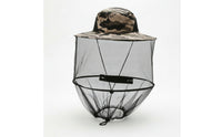 Wide-Brim Beekeeping Hat with Veil Bug Hat Foldable Breathable for Beekeepers