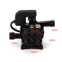 Car Wash Pump Head Assembly Easy to Install Pressure Washer Pump Head Assembly for Vehicle Cleaning