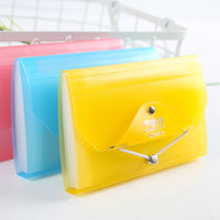 A6 Accordion File Organizer, 12-Pocket Expanding Folder for Receipts, Vouchers, and Documents