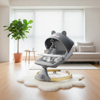 Newborn Rocking Infant Sleeper Bluetooth Music Player Electric Infant Swing Timer Function Automatic Infant Bouncer for Newborns, Infants, Nursery
