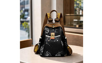 Casual Backpack Lightweight Backpack with Side Pockets Tear-Resistant Daypack for Commuters, Moms, Travel